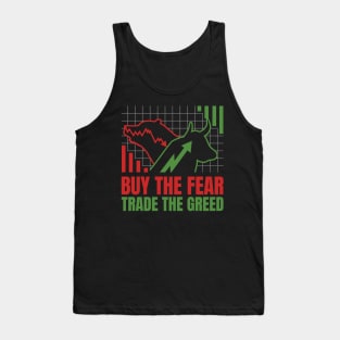 Stock market Bull And Bear Tank Top